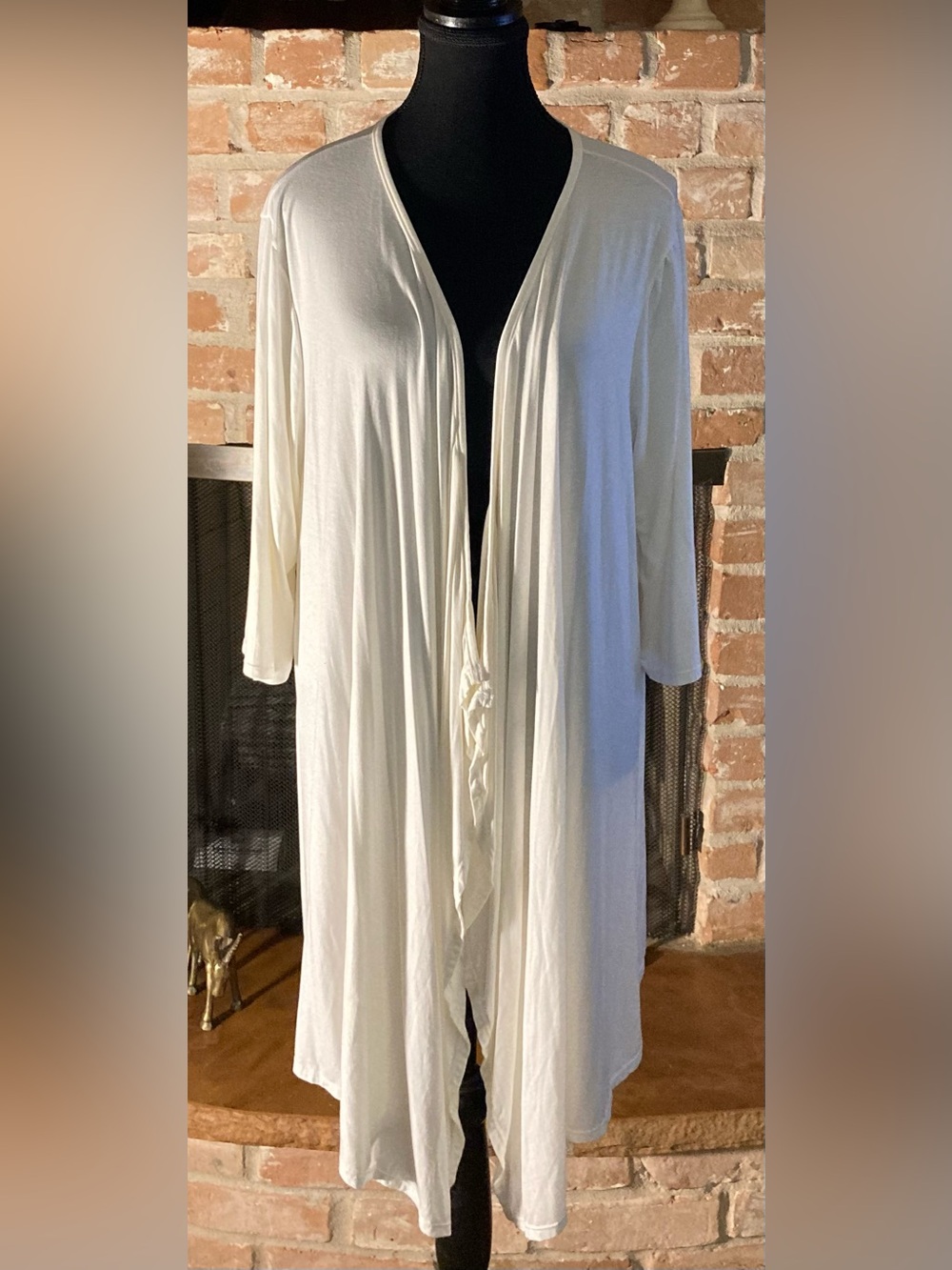 Rhonda Shear Stretch Cardigan- Creamy Off-White And Five Other Colors
